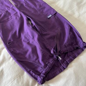 Cherokee Scrub Pants Eggplant